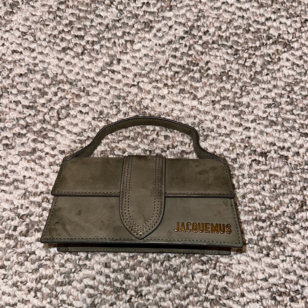 Green Jacquemus Le Bambino Bag